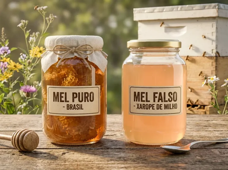 Descubra como identificar a diferença entre mel puro e mel falsificado e aprenda a comprar mel verdadeiro com segurança.