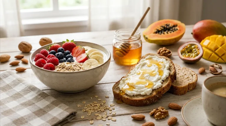 receitas com mel para o café da manhã