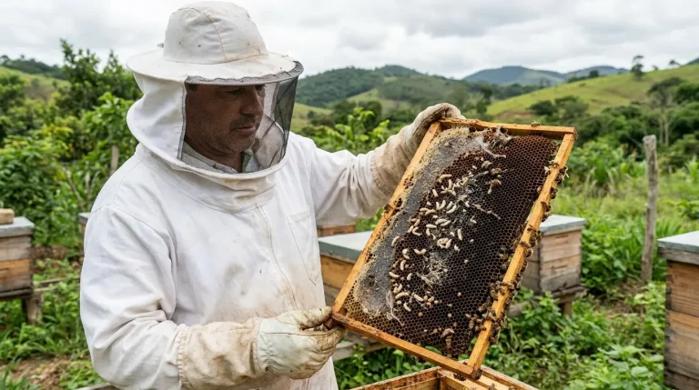 Traça da Cera: Como Identificar e Proteger os Favos